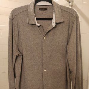 Men's Banana Republic Gray Long-Sleeve - L